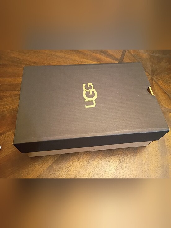 NWT UGG New Heights Mule Clog Gray Suede Men\'s Size 11 NWB Style 1178852